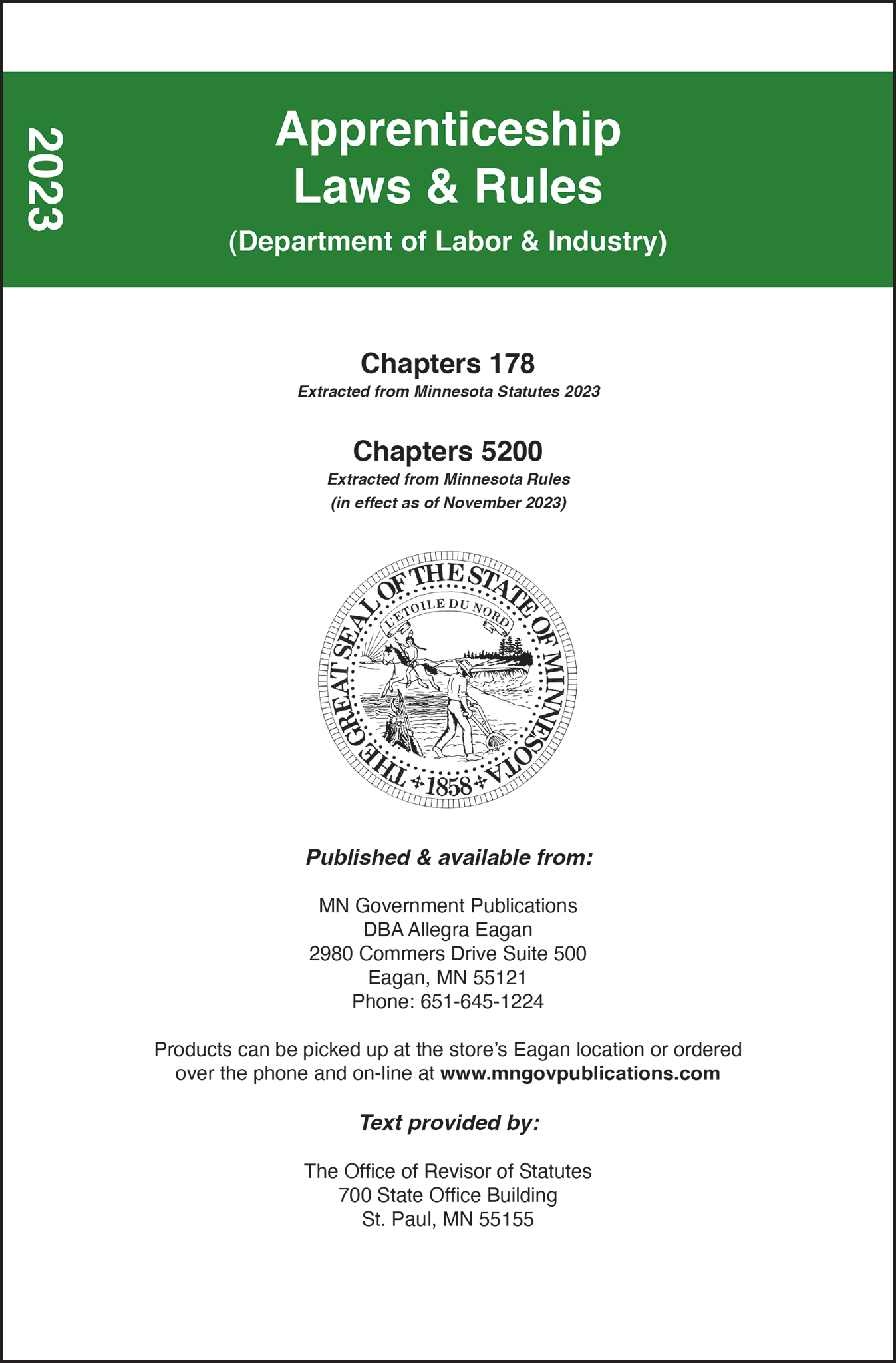 Apprenticeship Laws & Rules