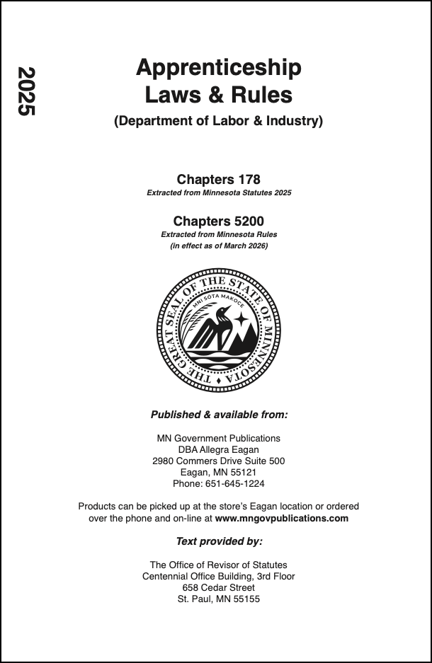 Apprenticeship Laws & Rules
