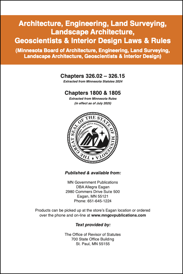 Architects & Engineering Laws & Rules
