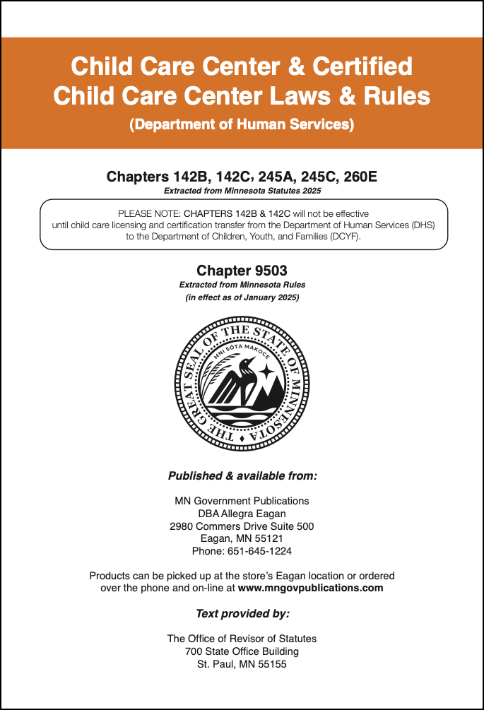 Child Care Center Laws & Rules