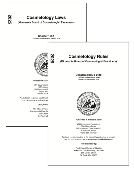 Cosmetology Laws & Cosmetology Rules Book Set