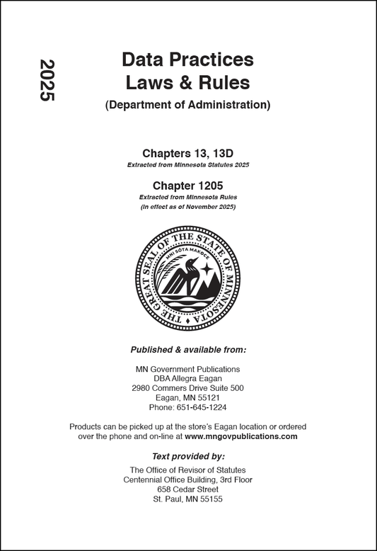 Data Practices Laws & Rules