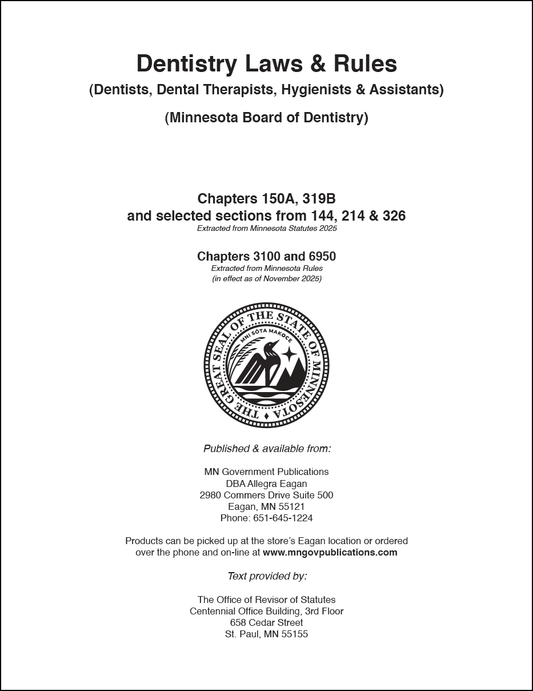 Dentistry Laws & Rules