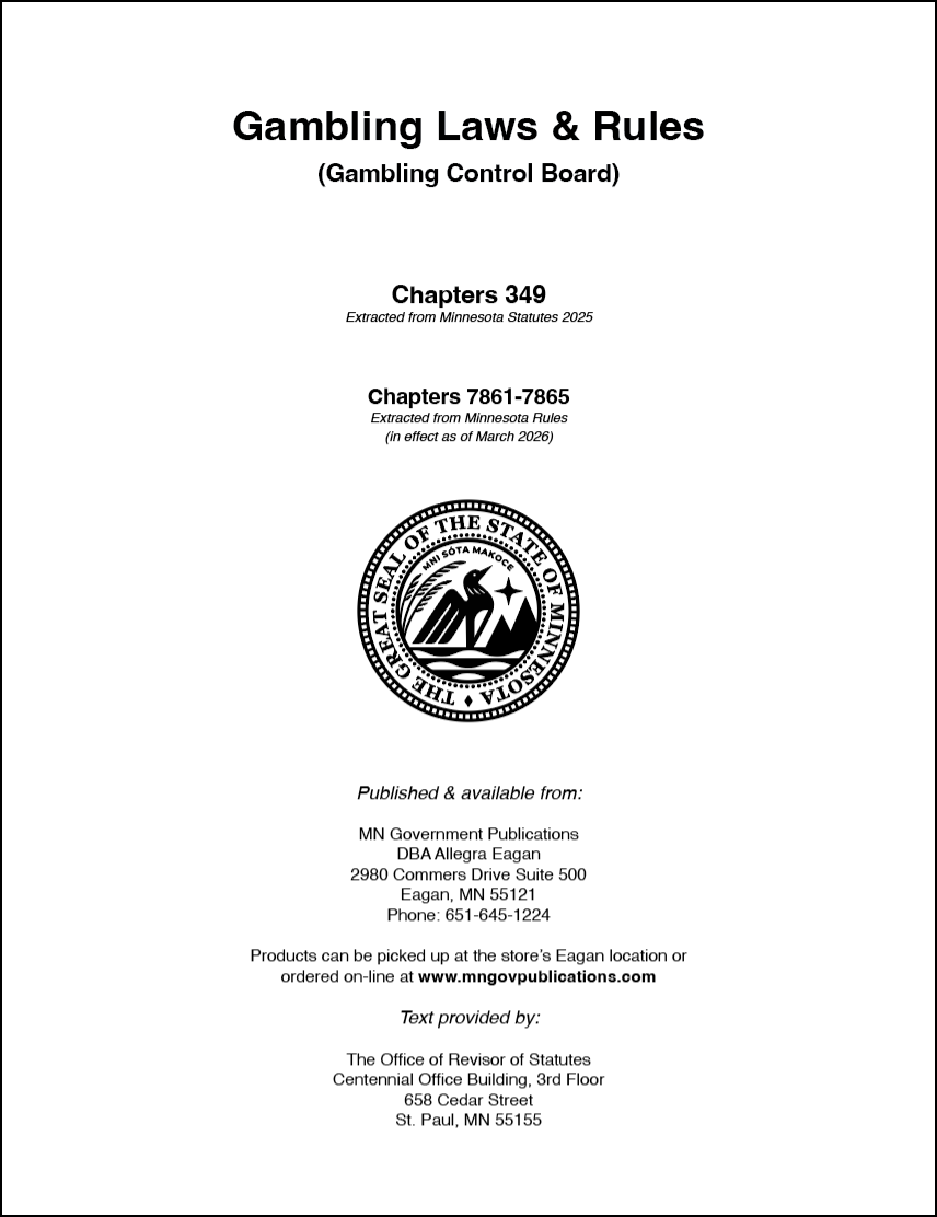 Gambling Laws & Rules