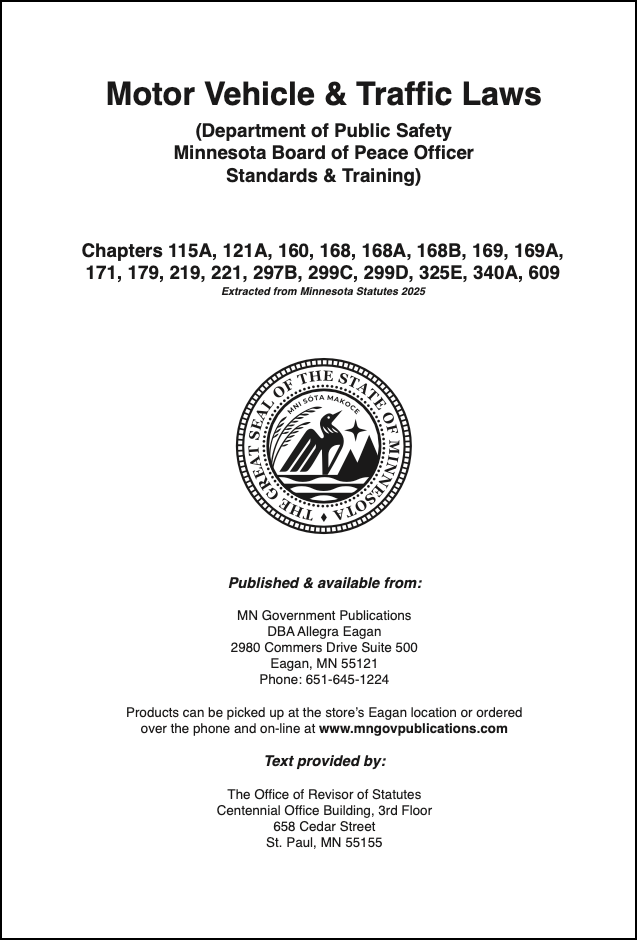 Motor Vehicle & Traffic Laws